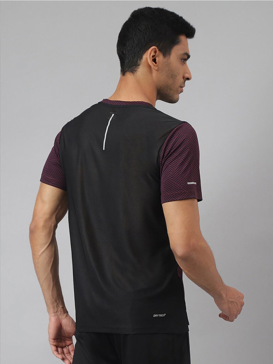 Alcis Drytech+ Anti-Static Slim-Fit Round Neck Running T-Shirt - Distacart