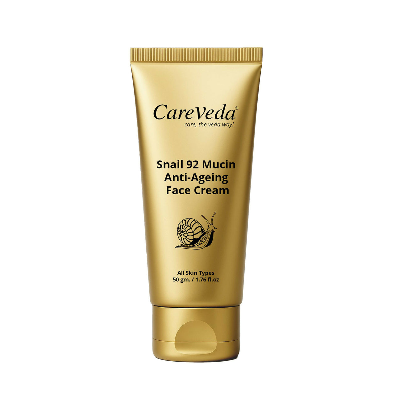 CareVeda Snail 92 Mucin Anti-Aging Face Cream for Skin Repair - Dista