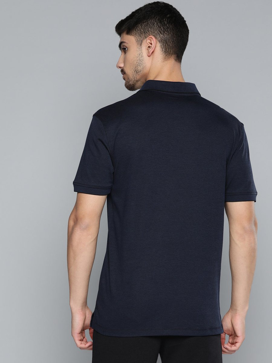 Alcis Men Polo Collar Anti Static Slim Fit Sports T-shirt - Distacart