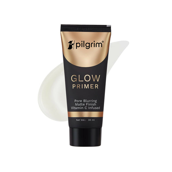 Pilgrim Glow Primer Pore Blurring Matte Finish Vitamin C Infused - Distacart