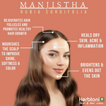Thumbnail for Herbtoniq Hibiscus and Manjistha Powder - Dista