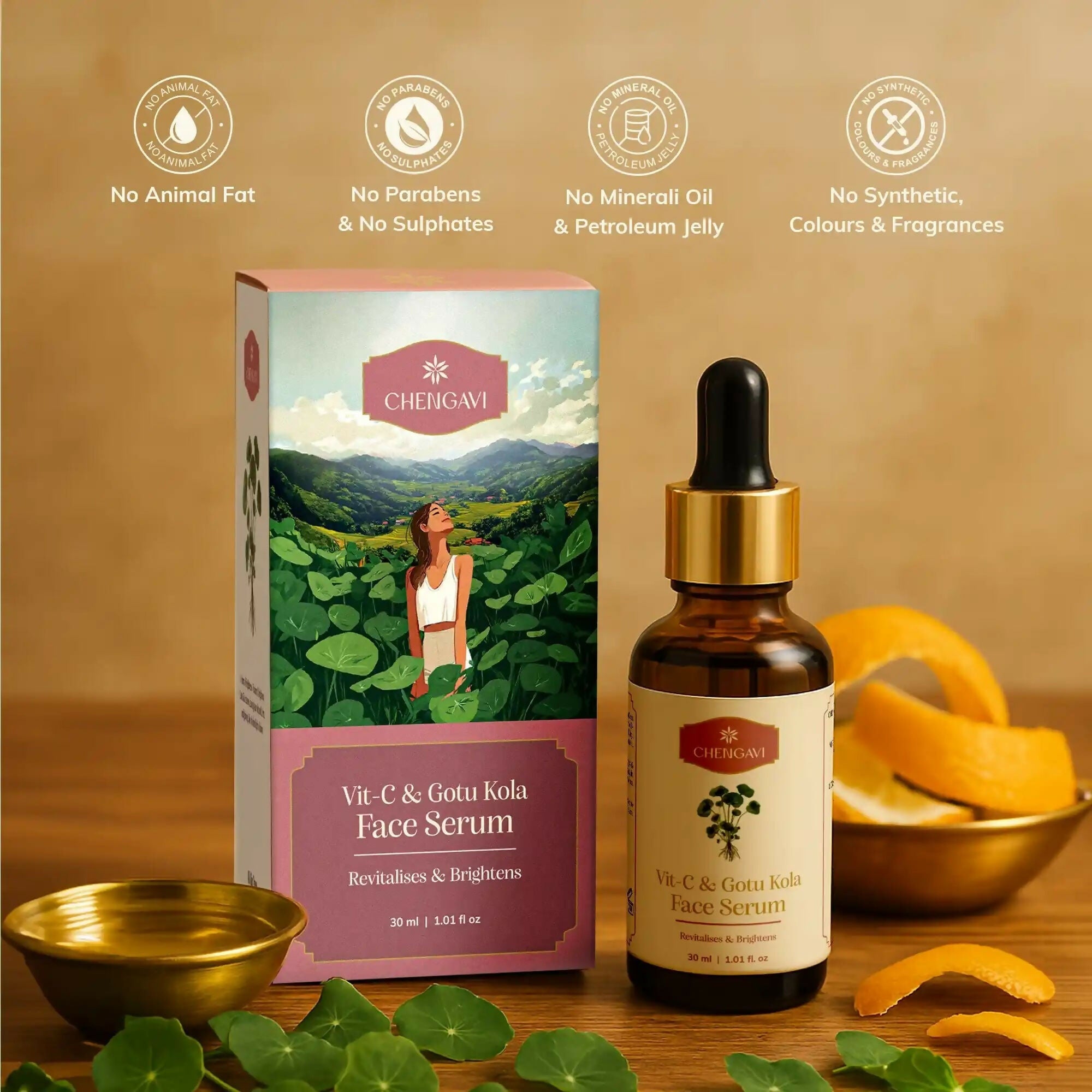 Chengavi Vit-C & Gotu Kola Face Serum
