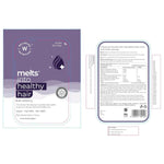 Thumbnail for Wellbeing Nutrition Melts Healthy Hair & Hair Fall Control Strips Combo - Distacart