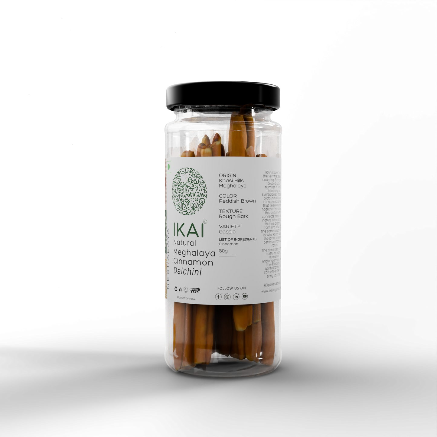 3 - Natural Meghalaya Cinnamon - 50g