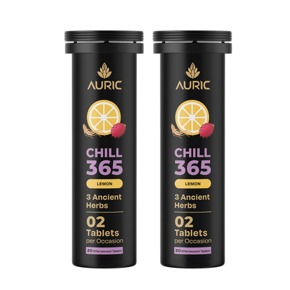 Auric Chill 365 Tablets | Lemon Flavour - Dista