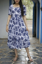 Thumbnail for Aayaa Designer Printed One Piece Dress - Multi Color - Distacart