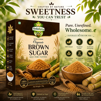 VedaRasa Natural Brown Sugar - Dista