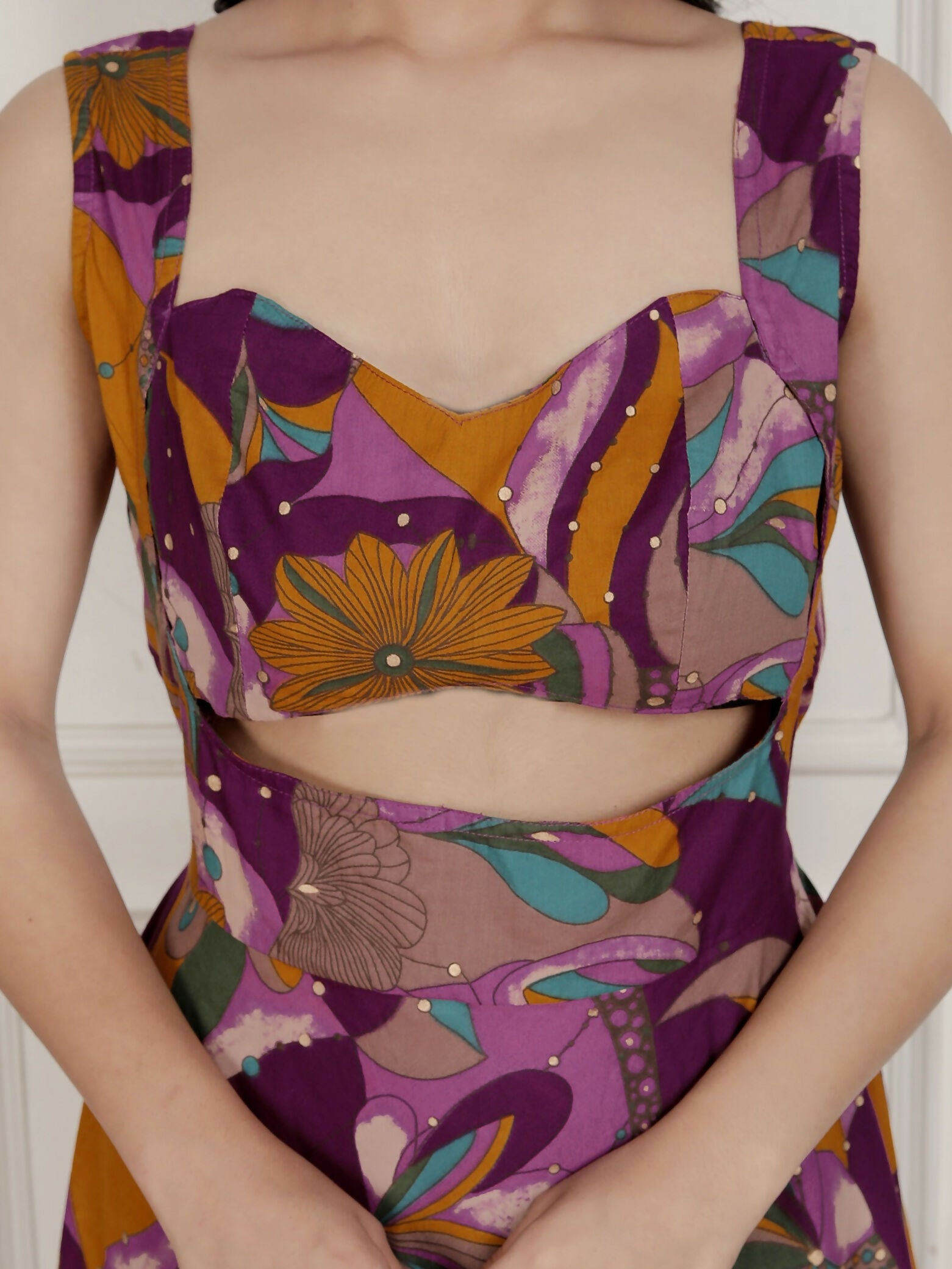 MAGENTA_WESTERN_DRESS (4)