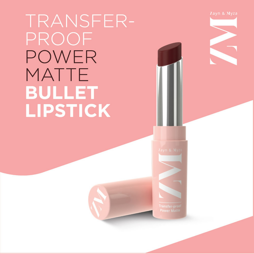 Zayn & Myza Transfer Proof Power Matte Lipstick - Distacart