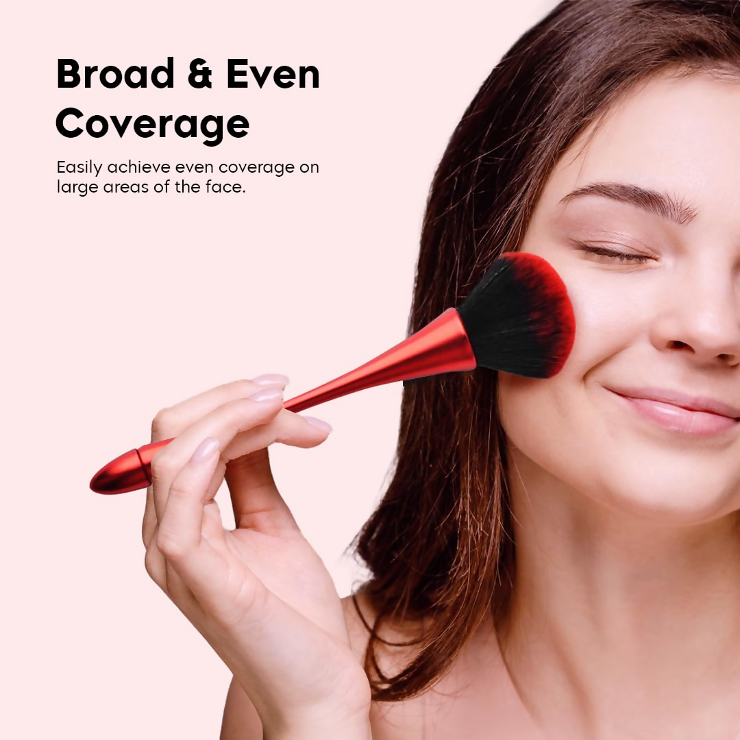 Gleva Ultimate Blend Makeup Brush - Red - Distacart
