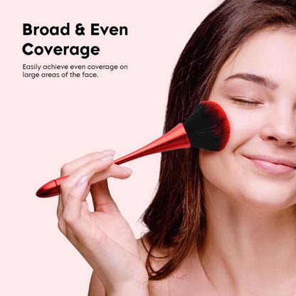 Gleva Ultimate Blend Makeup Brush - Red - Distacart