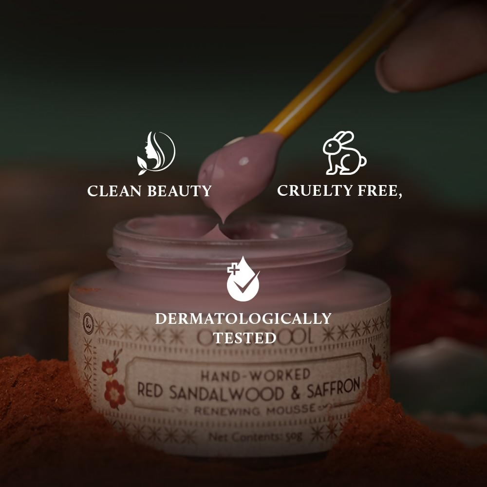 Old School Rituals Red Sandalwood & Saffron Age-Defying Face Moisturiser - Dista