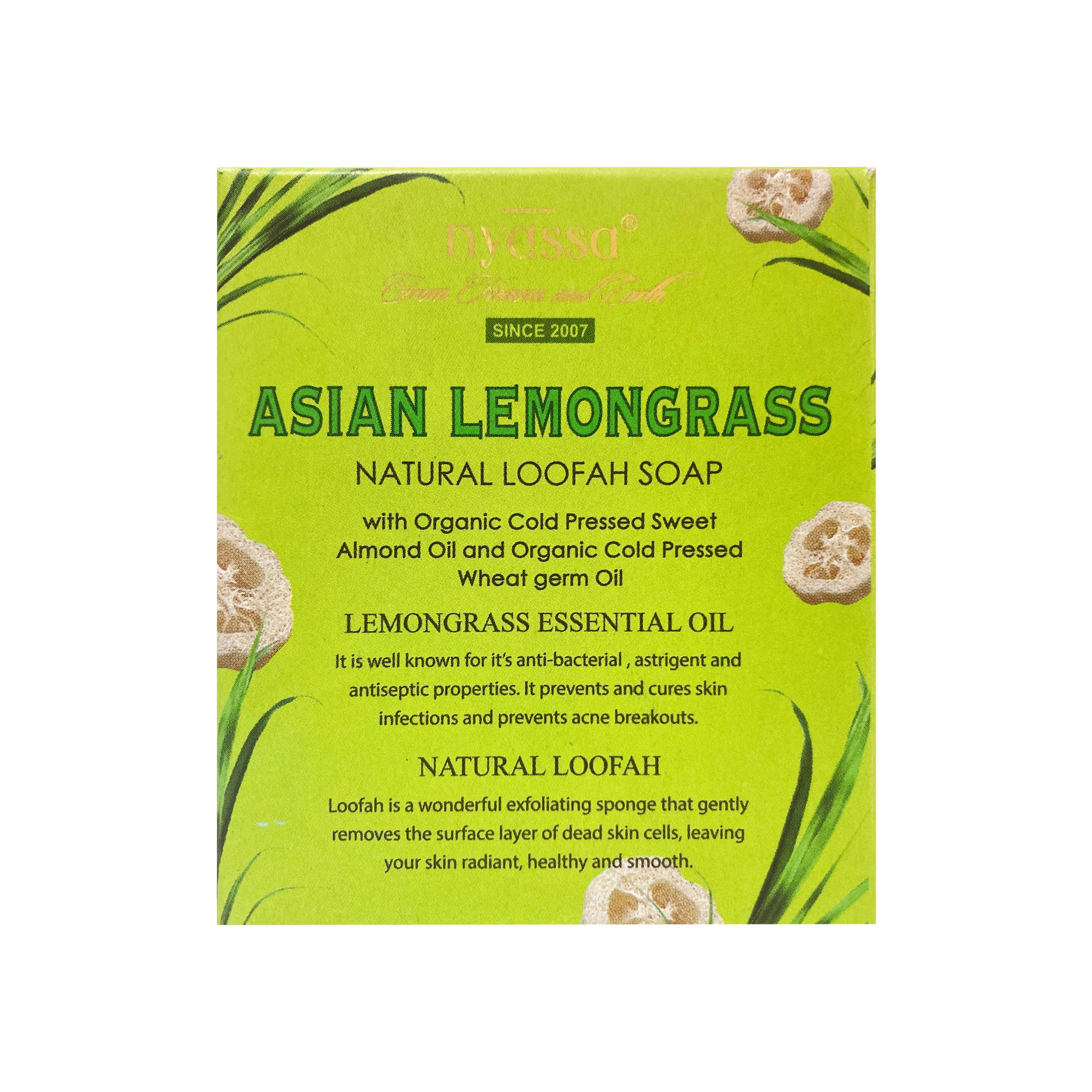 Nyassa Lemongrass Loofah Soap - Dista
