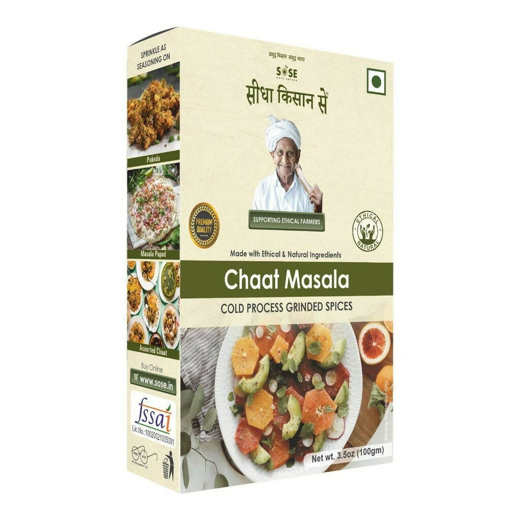 Gir Sidha Kisan Se Natural Chaat Masala - Distacart