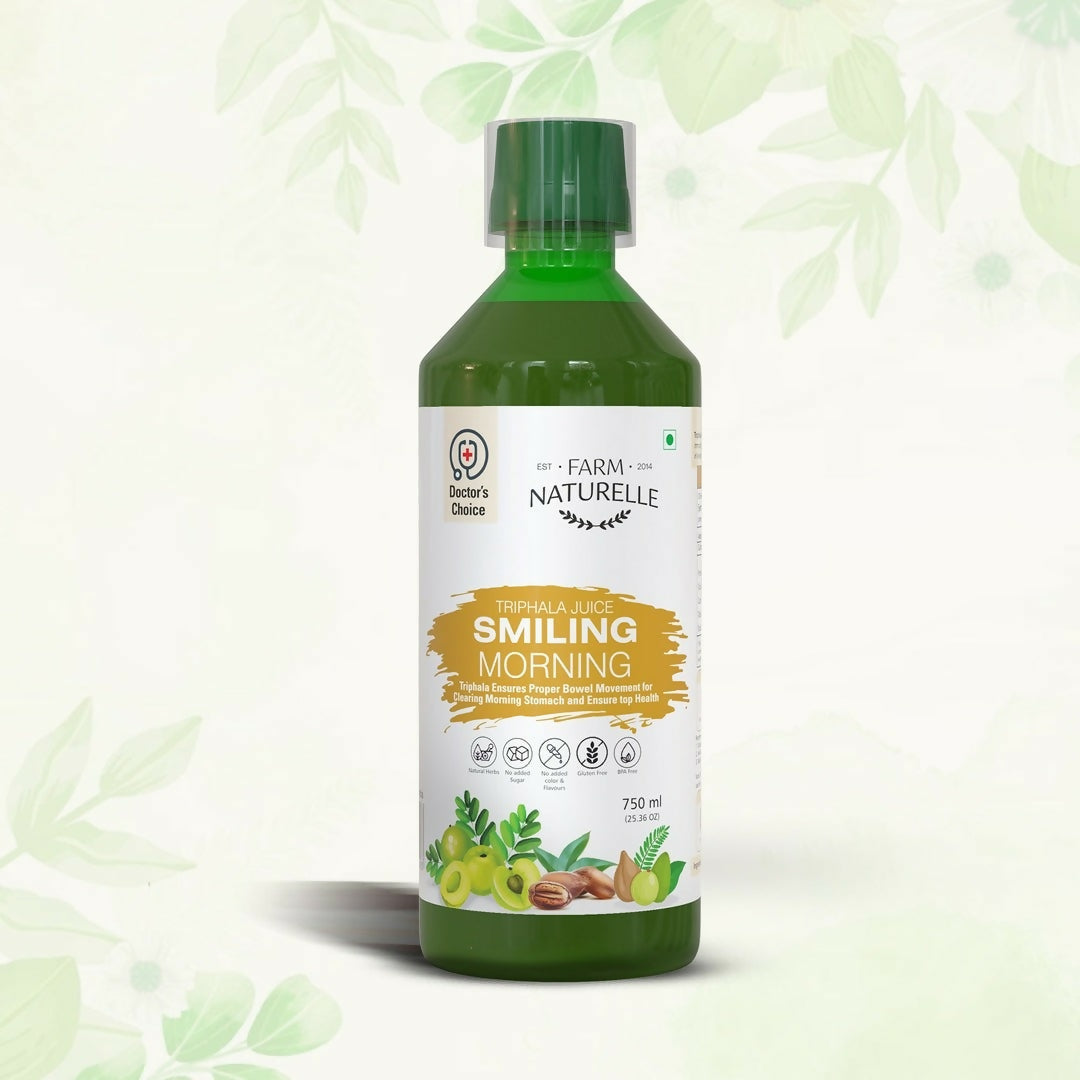 Farm Naturelle Triphala Juice - Herbal Digestive Tonic - Distacart