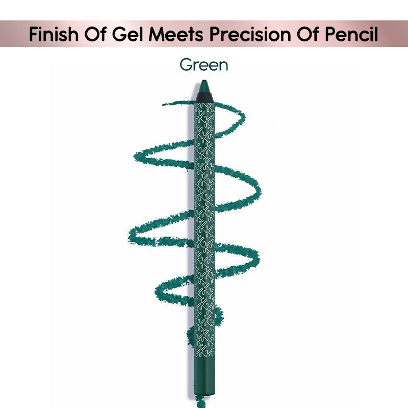 Kay Beauty Gel Eye Pencil - Green - Distacart
