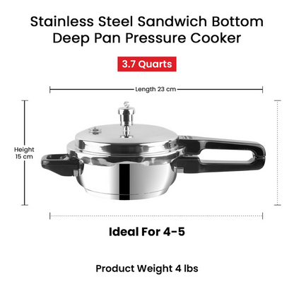 Vinod Stainless Steel Pressure Cooker - Dista