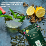Thumbnail for Tea Treasure Lemon Tulsi Green Tea - Distacart