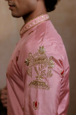 Thumbnail for Kanjivaram Pattu Pink Srinivasa Kanjivaram By Hilo Design