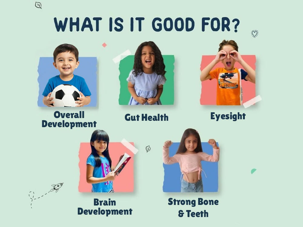 Little Joys Eye Health Gummies and NutriMix Combo - Distacart