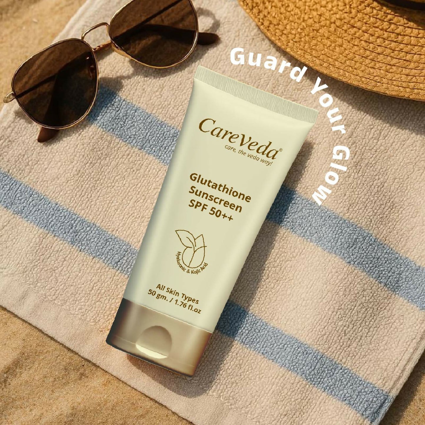 CareVeda Glutathione Sunscreen SPF 50++ - Dista