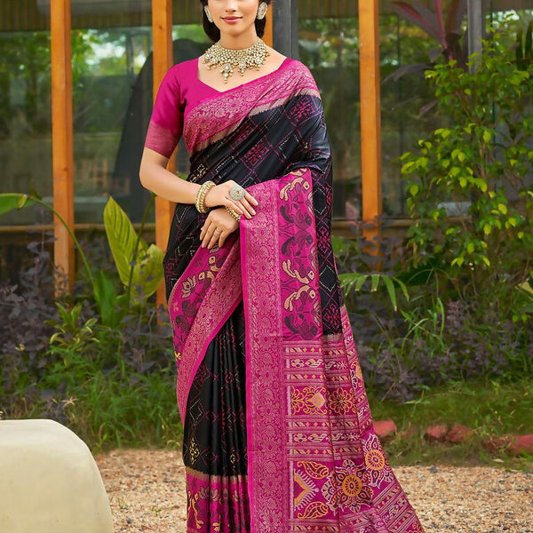 Astita Blue Soft Silk Saree