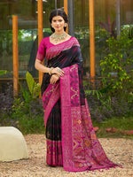 Thumbnail for Astita Blue Soft Silk Saree