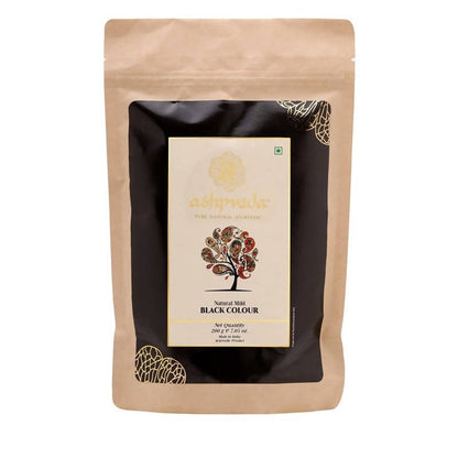 Ashpveda Natural Mild Black Hair colour - Distacart
