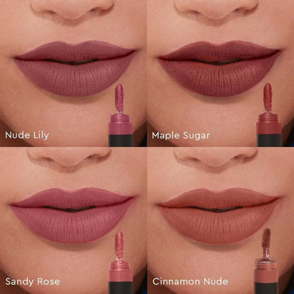 Kiro Four Play Non-Stop Airy Matte Liquid Lip Stack - Distacart