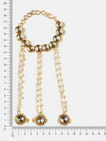Thumbnail for Ruby Raang Noor-E-Pearl Hand Harness - Distacart