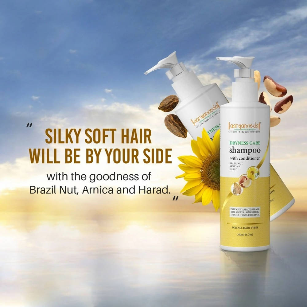 Aaryanveda Dryness Care Shampoo With Conditioner
