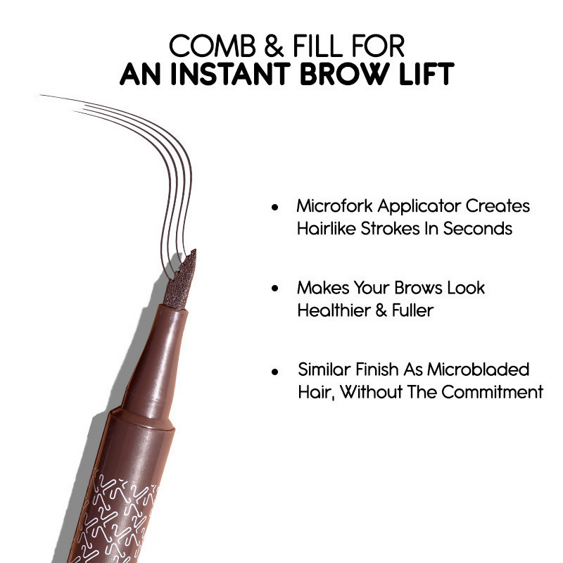 Kay Beauty By Katrina Kaif Eyebrow Microblading Pen - Walnut - Distacart