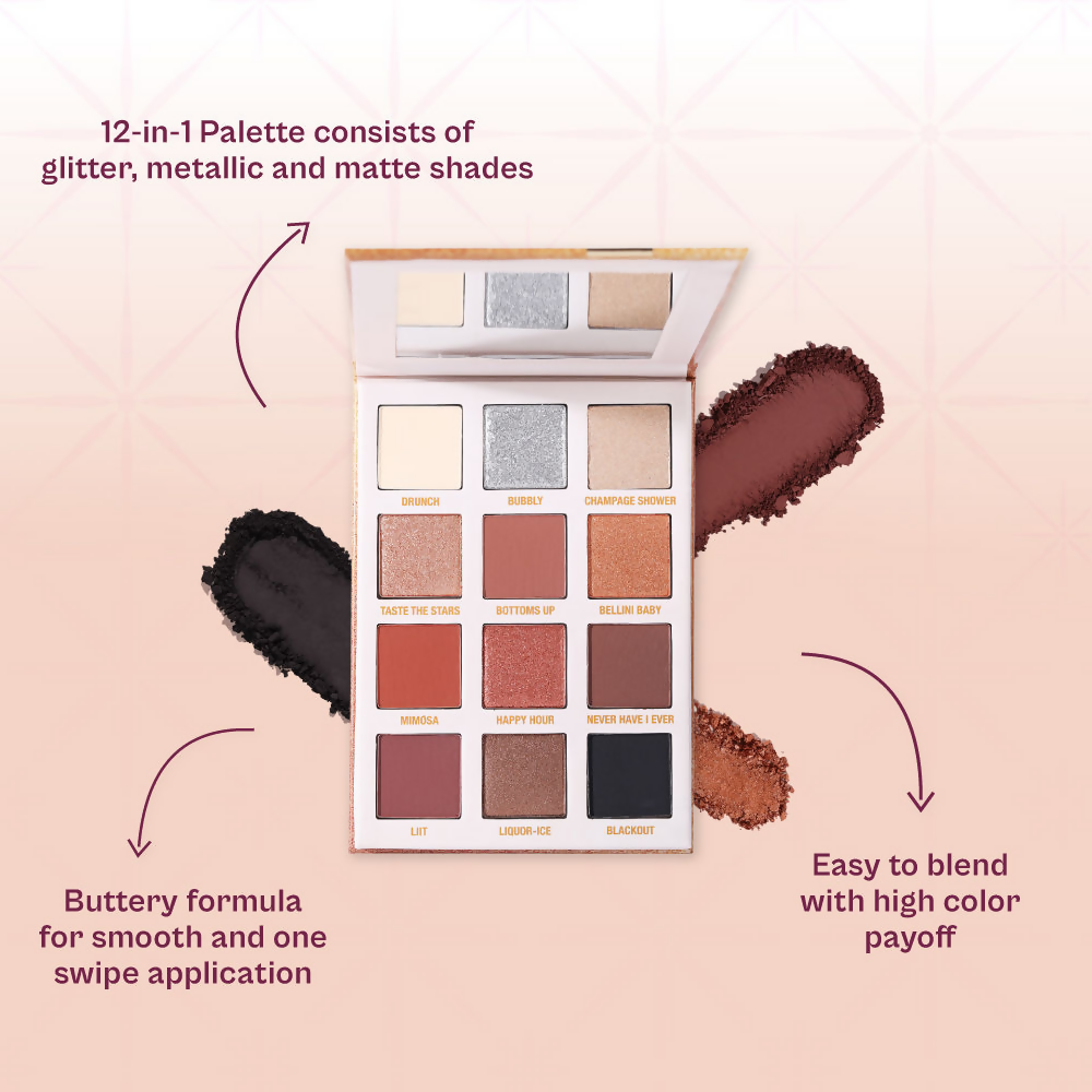 Typsy Beauty Pop Fizz Clink Champagne Eyeshadow Palette - Distacart