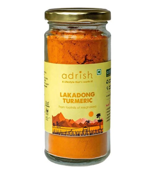 Adrish Lakadong Turmeric Powder - Distacart