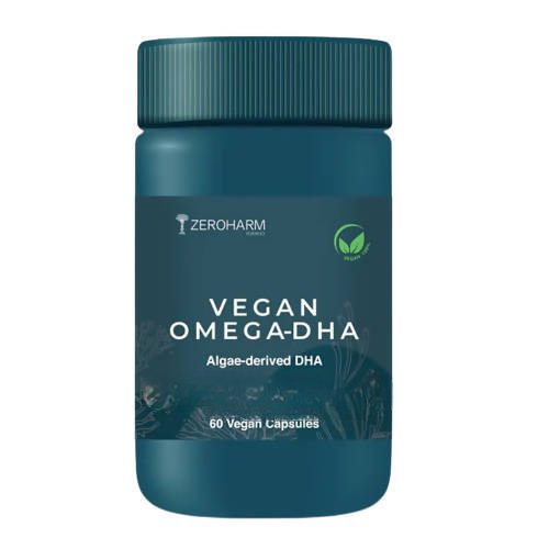 Zeroharm Vegan Omega 3 DHA Capsules - Distacart