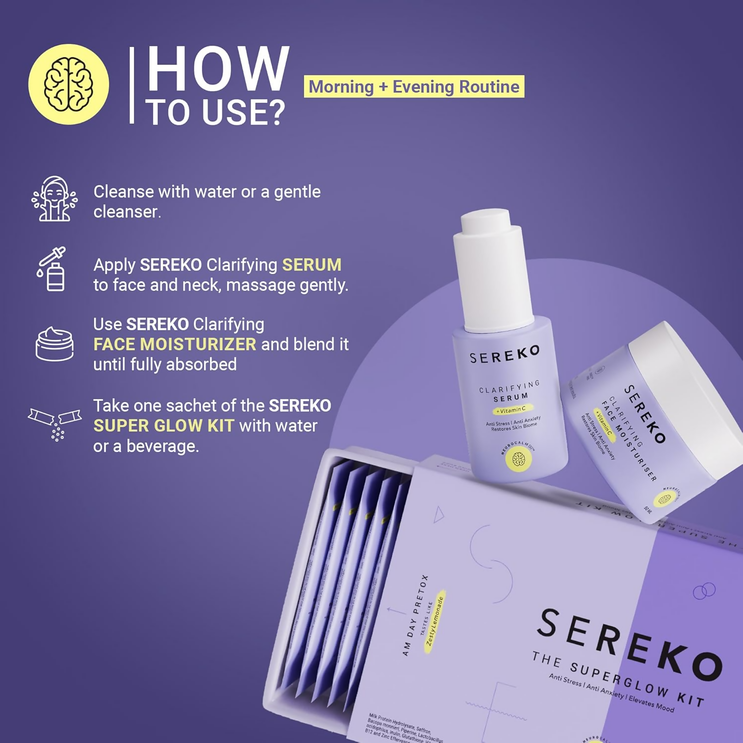 Sereko Advanced Active Vitamin C Skin Regime - Distacart