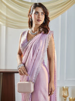 Thumbnail for kasee Beads and Stones Silk Blend Saree - Distacart