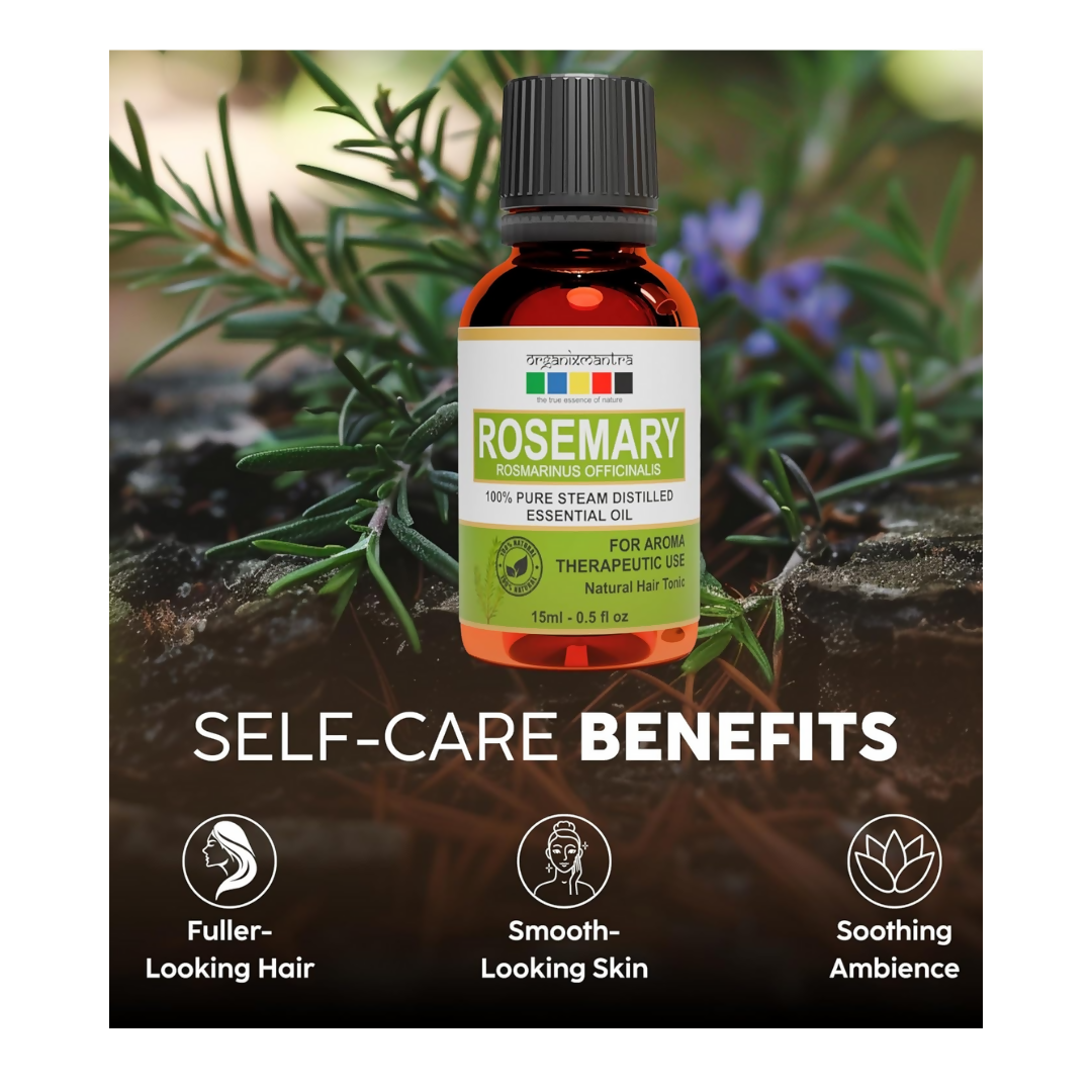 Organix Mantra Rosemary Oil for Hair - 100% Natural Rosemary Hair Oil - Distacart
