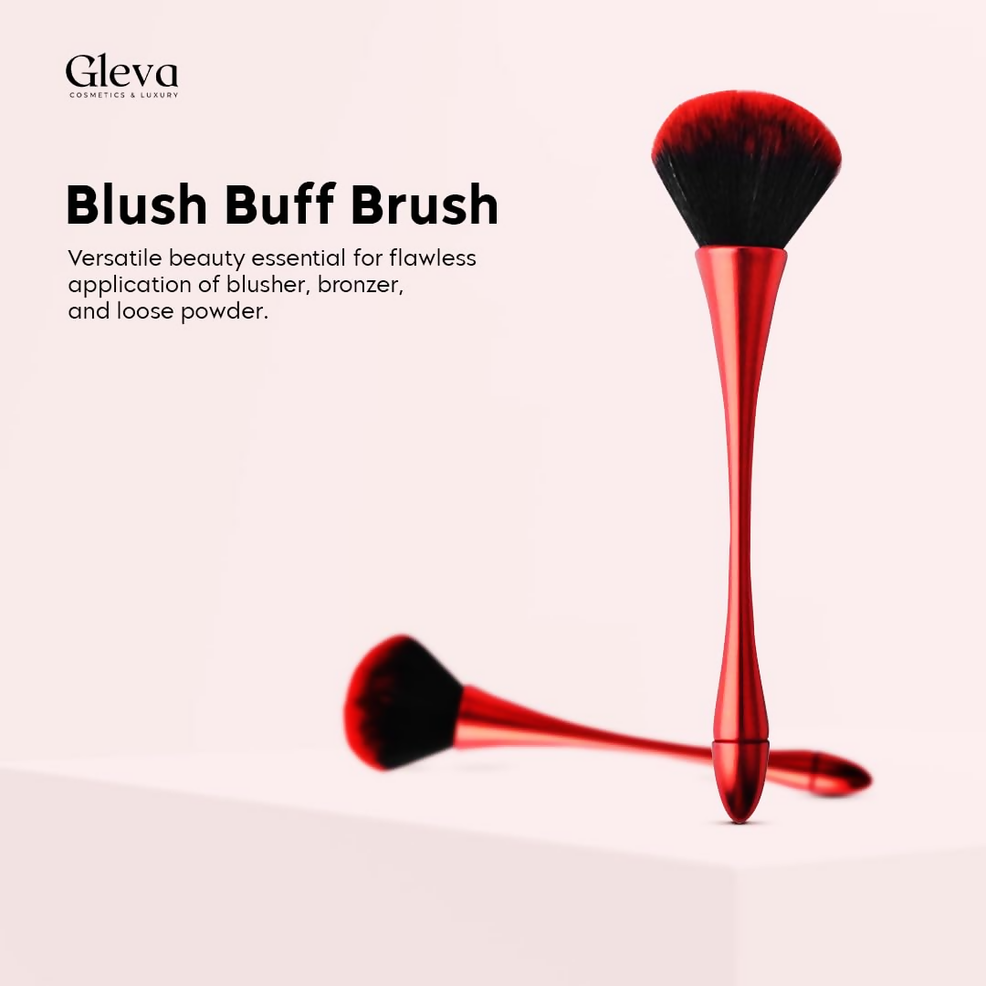 Gleva Ultimate Blend Makeup Brush - Red - Distacart