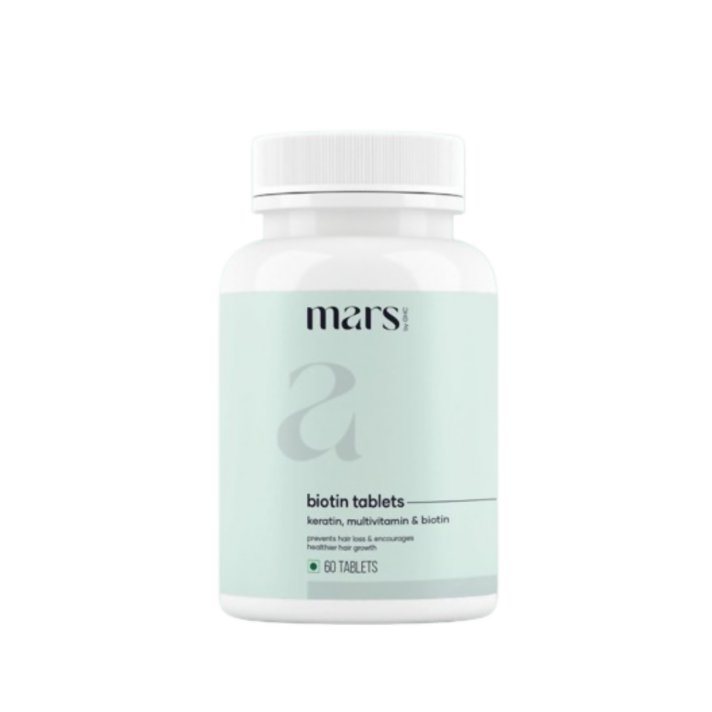 Mars By GHC Biotin Tablets For Hair Growth With Vitamin B7 - Distacart