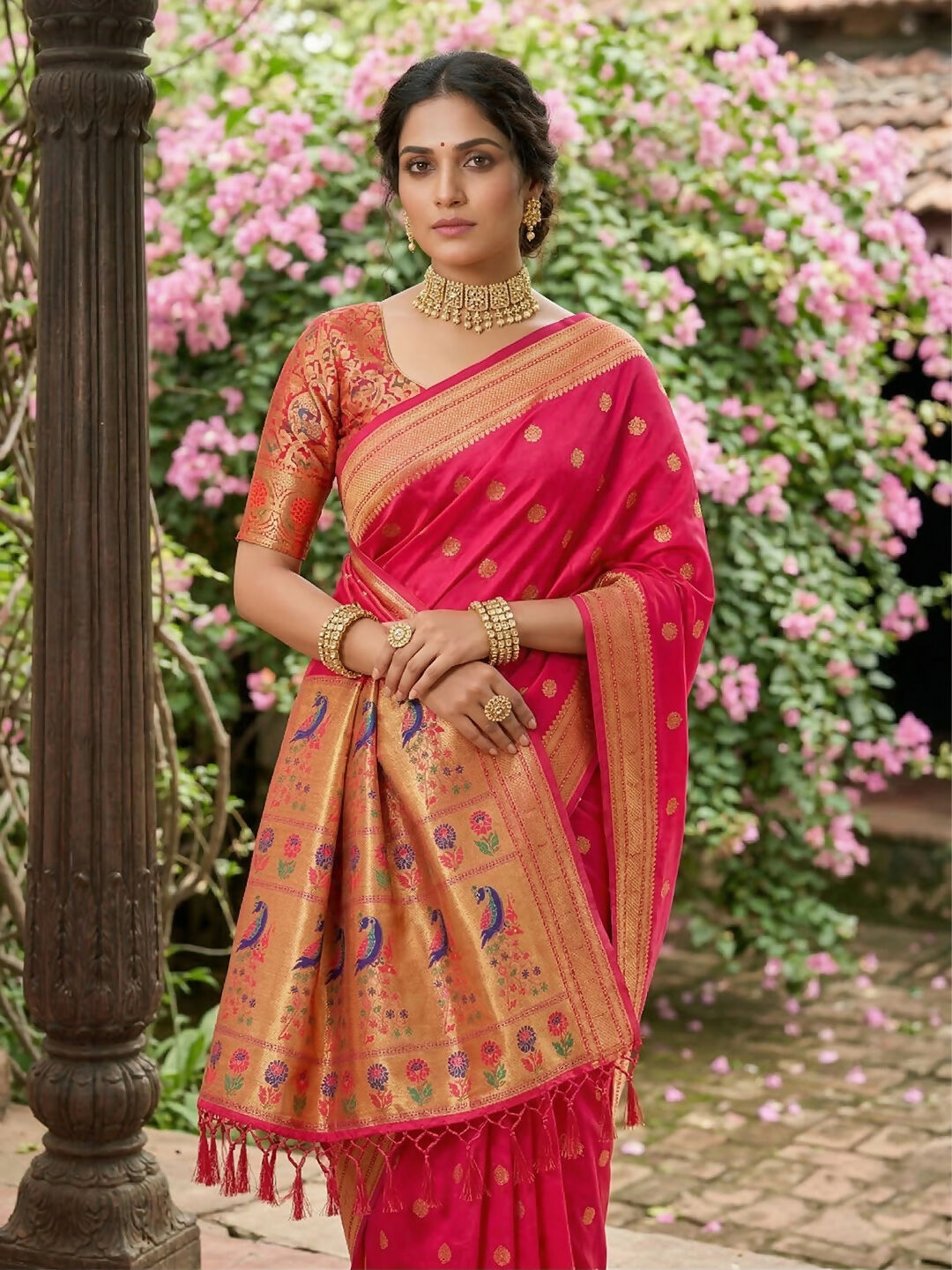 Shree Shyam Fashion Light Pink Soft Silk Saree - Dista