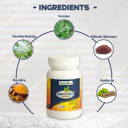 Rajasthan Herbals Endsora Capsules - Distacart