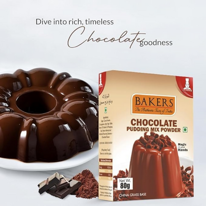 BAKERS Instant Pudding 6 Flavors Mix Combo - Dista