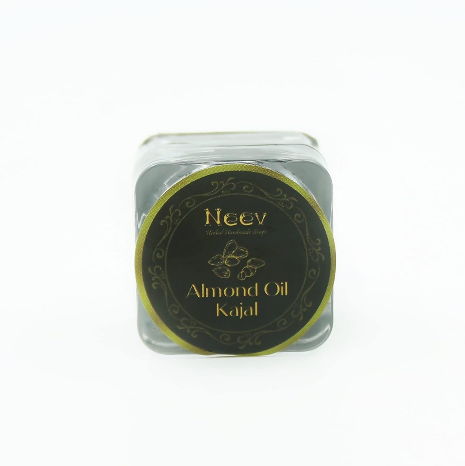 Neev Herbal Handmade Soaps Almond Oil Kajal For Dark Smoky Eyes - Distacart