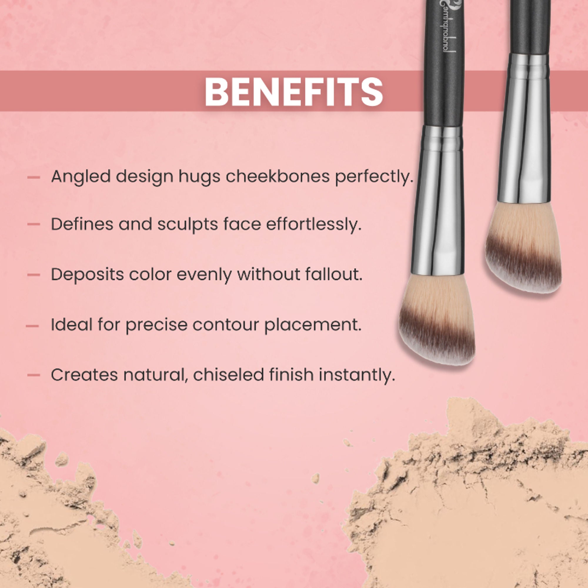 London Prime HD Contour Brush LP308 ( Formerly London Pride Cosmetics )