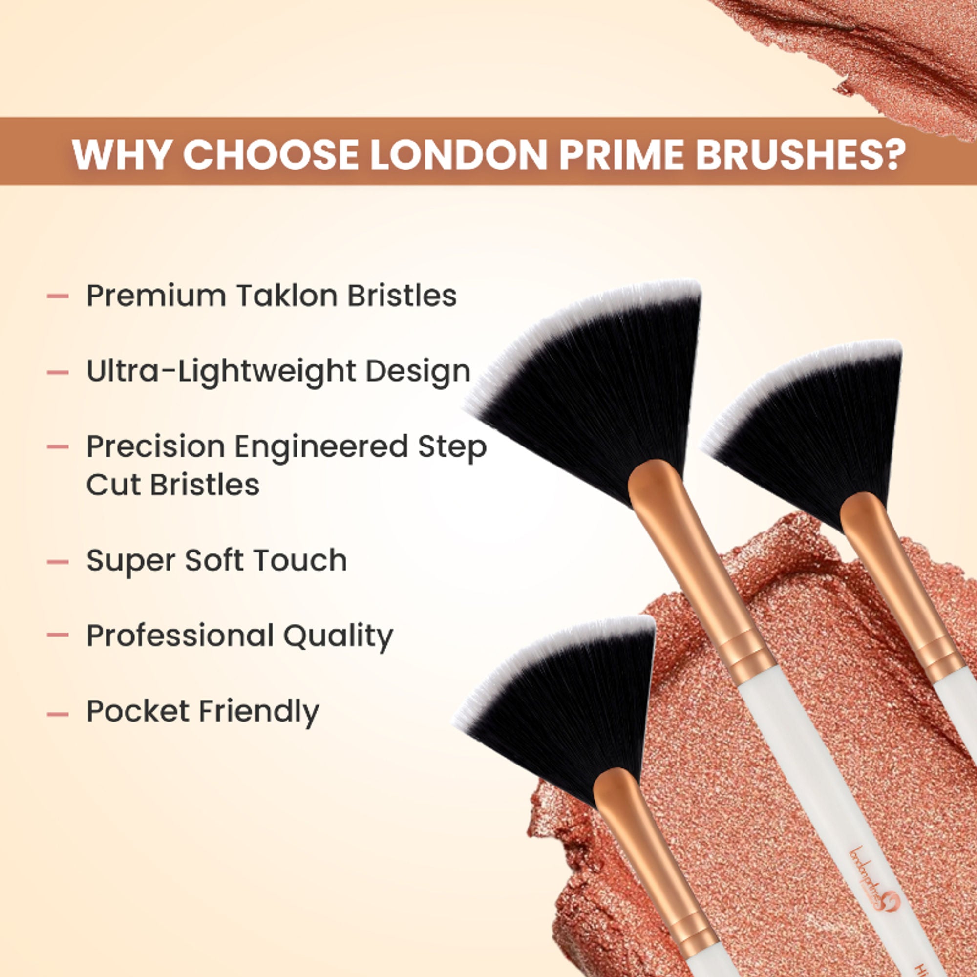 London Prime Cosmetics GS Highlighter Brush