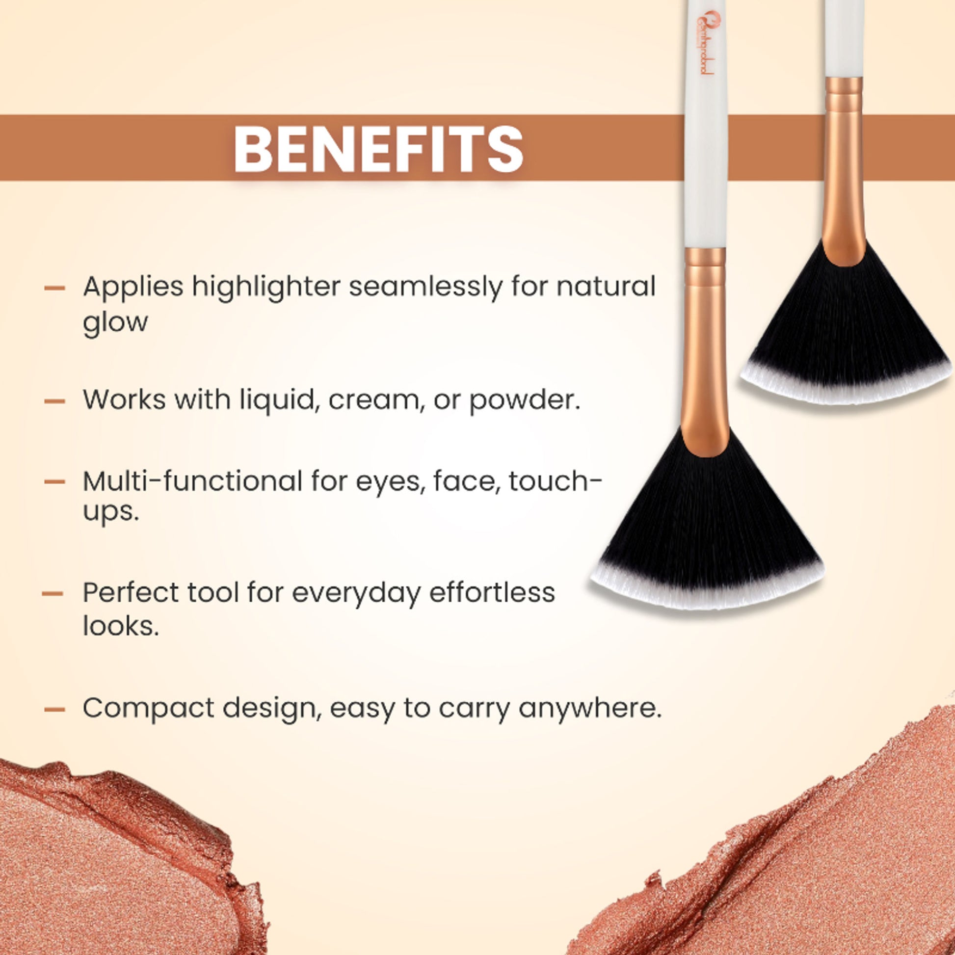 London Prime Cosmetics GS Highlighter Brush