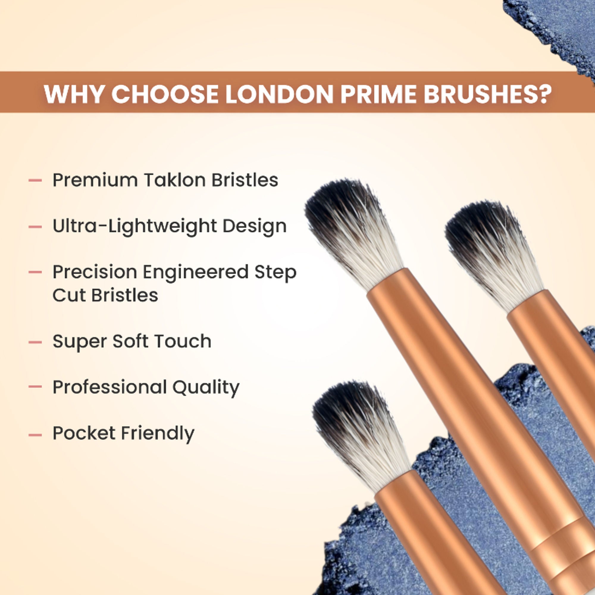 London Prime Gs Eyeshadow Medium Brush