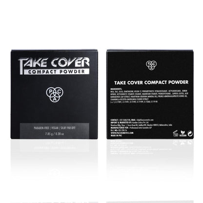 PAC Studio Take Cover Compact Powder - 11 peach Perfect - Distacart