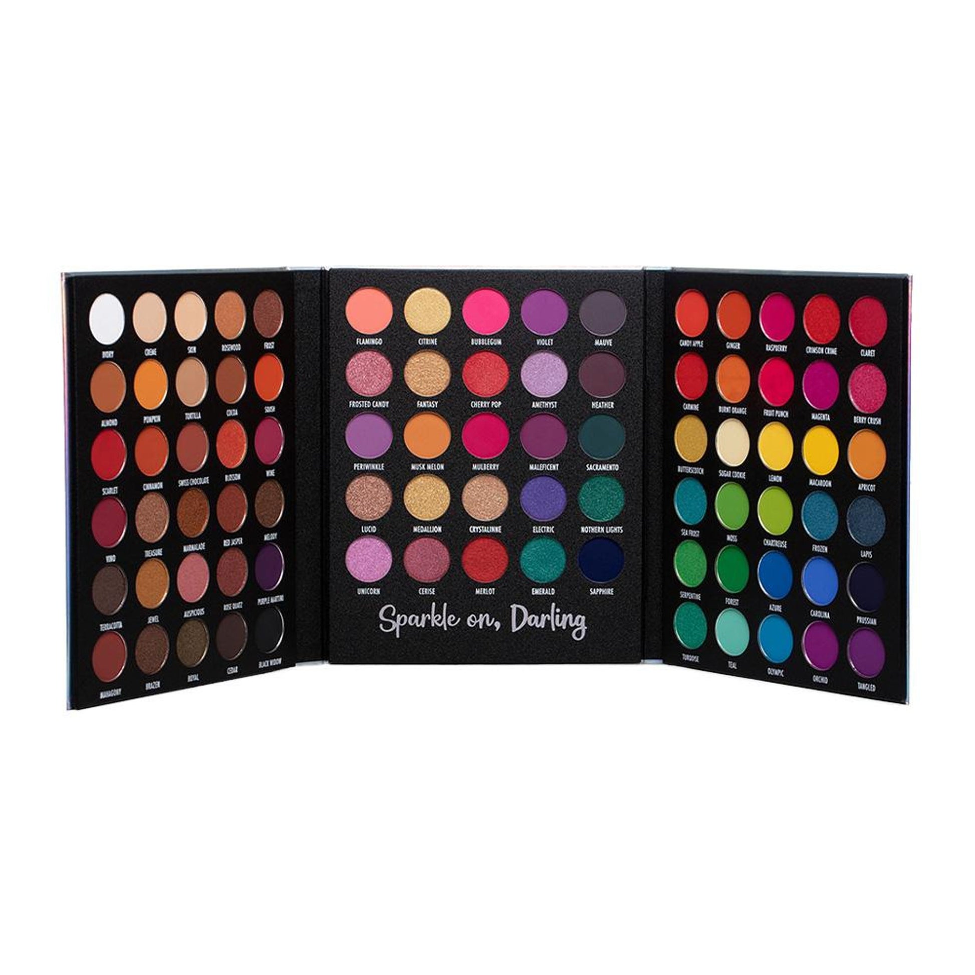PAC Studio Take Cover Eyeshadow Book Palette - Versatile MUA Palette, Highly Pigmented Blends Effortlessly - Distacart